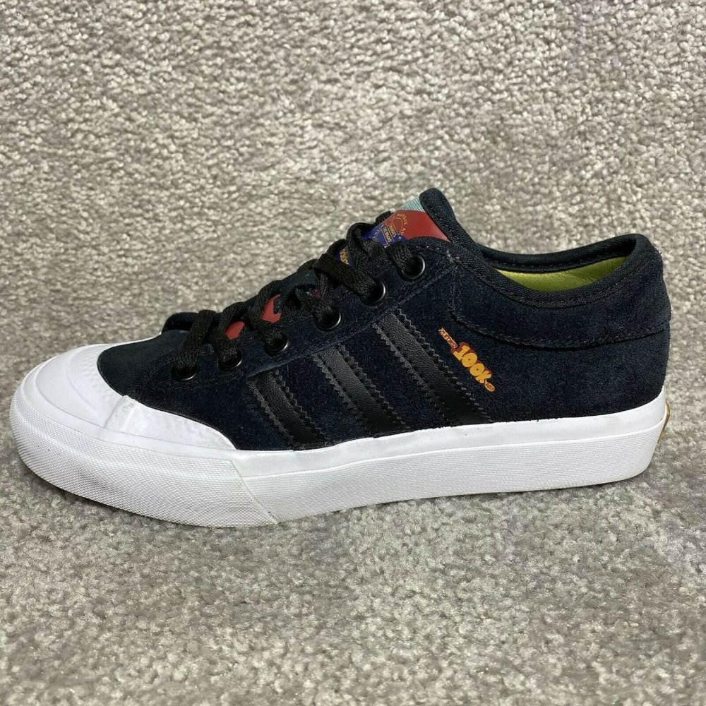 2016 Mens Adidas Zumiez 100K Special Edition Black CG5129 Low Skate Shoes Size 4
